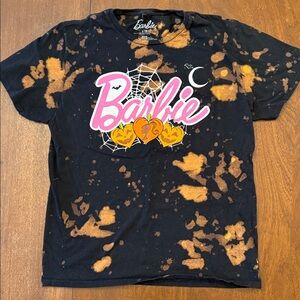 Barbie Black and Orange Halloween T-Shirt